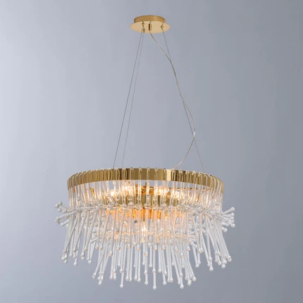 Подвесная люстра Divinare VETRO 7565/01 SP-7
