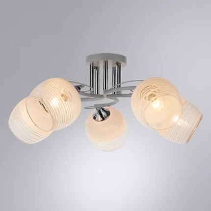 Потолочная люстра Arte Lamp ATRIA A4121PL-5WH Потолочная люстра Arte Lamp ATRIA A4121PL-5WH