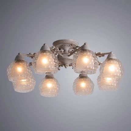 Потолочная люстра Arte Lamp MALINA A7695PL-8WG
