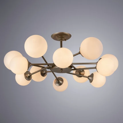 Потолочная люстра Arte Lamp MARCO A2703PL-12SG Потолочная люстра Arte Lamp MARCO A2703PL-12SG