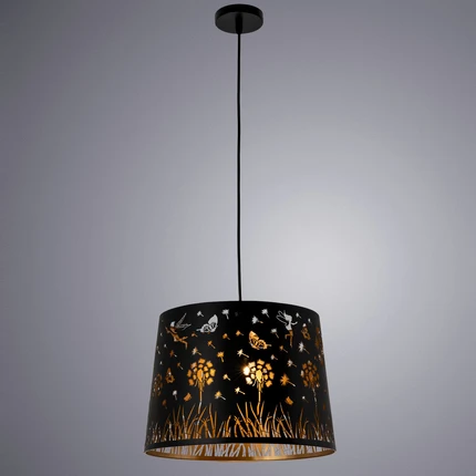 Подвесной светильник Arte Lamp CELESTA A2768SP-1BK Подвесной светильник Arte Lamp CELESTA A2768SP-1BK