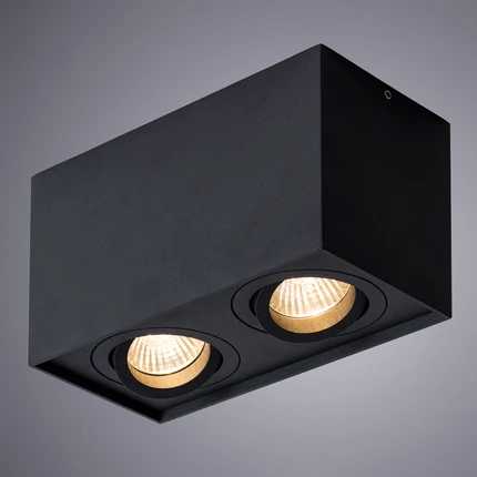 Точечный накладной светильник Arte Lamp FACTOR A5544PL-2BK
