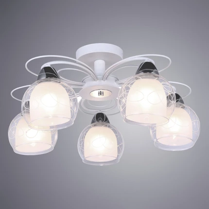 Потолочная люстра Arte Lamp SANSA A7585PL-5WH Потолочная люстра Arte Lamp SANSA A7585PL-5WH