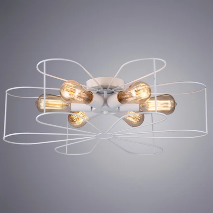 Потолочная люстра Arte Lamp CAMOMILLA A6049PL-6WH