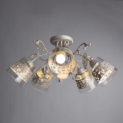 Потолочная люстра Arte Lamp CALICE A9081PL-5WG