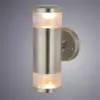 Уличный настенный светильник Arte Lamp INTRIGO A8161AL-2SS