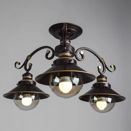 Потолочная люстра Arte Lamp GRAZIOSO A4577PL-3CK Потолочная люстра Arte Lamp GRAZIOSO A4577PL-3CK