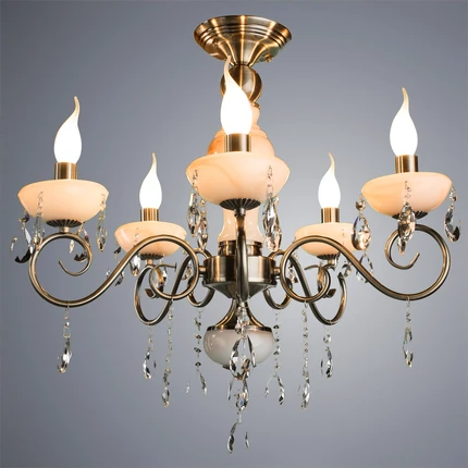 Потолочная люстра Arte Lamp ONYX RED A9591PL-5AB