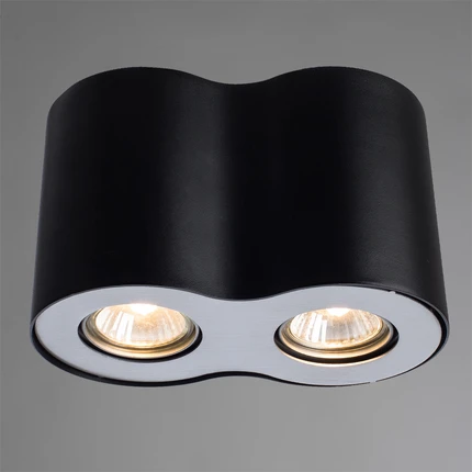 Точечный накладной светильник Arte Lamp FALCON A5633PL-2BK