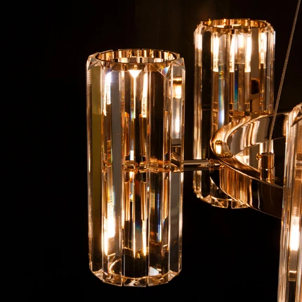 Подвесная люстра Arte Lamp SANTORINI A1049SP-12GO Подвесная люстра Arte Lamp SANTORINI A1049SP-12GO