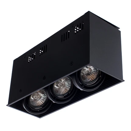 Точечный накладной светильник Arte Lamp CARDANI PICCOLO A5942PL-3BK