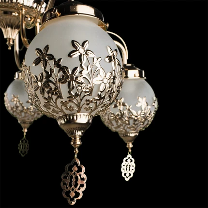 Потолочная люстра Arte Lamp MOROCCANA A4552PL-5GO