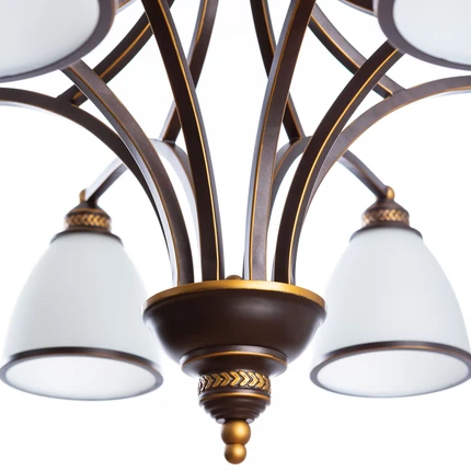 Подвесная люстра Arte Lamp BONITO A9518LM-8BA Подвесная люстра Arte Lamp BONITO A9518LM-8BA