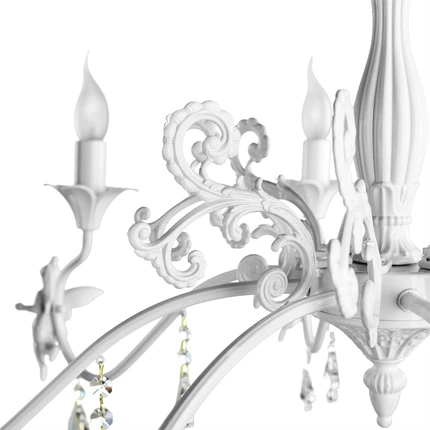 Подвесная люстра Arte Lamp ANGELINA A5349LM-8WH Подвесная люстра Arte Lamp ANGELINA A5349LM-8WH