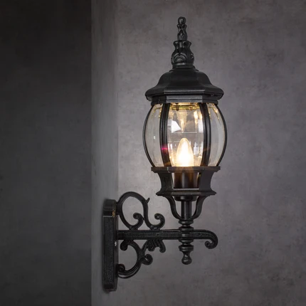 Уличный настенный светильник Arte Lamp ATLANTA A1041AL-1BG