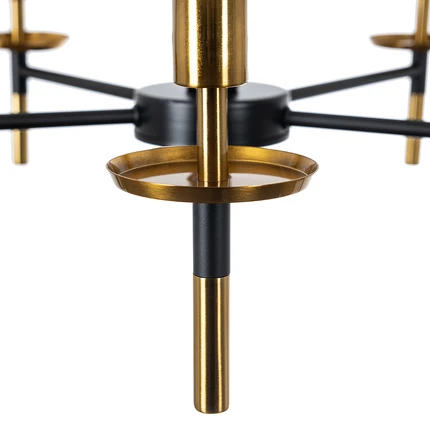 Подвесная люстра Arte Lamp RICCARDO A4075LM-5BK Подвесная люстра Arte Lamp RICCARDO A4075LM-5BK